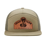 Snake Farm 7 Panel Hat