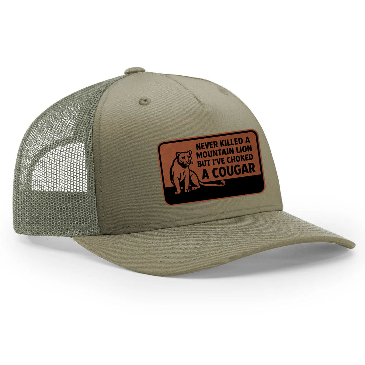 Choked A Cougar Classic Trucker Hat