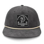 Chief Pokalotatwat Flat Bill Rope Leather Patch Hat