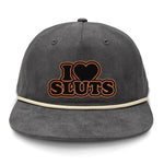 I Love Sluts Flat Bill Rope