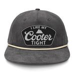 Cooter Tight Flat Bill Rope Hat