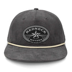 Redneck Mother Flat Bill Rope Leather Patch Hat