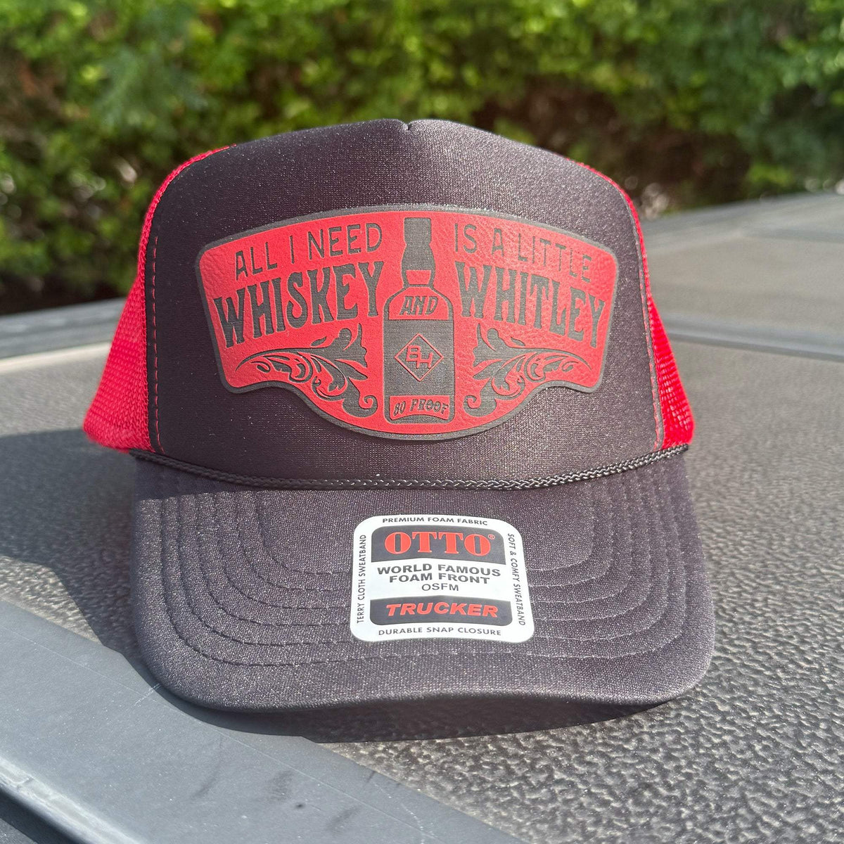 Whiskey & Whitley Patch Hat