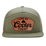 Cooter Tight 7 Panel Hat - Loden