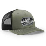 Make America Affordable Again Classic Trucker Hat - Loden / Black