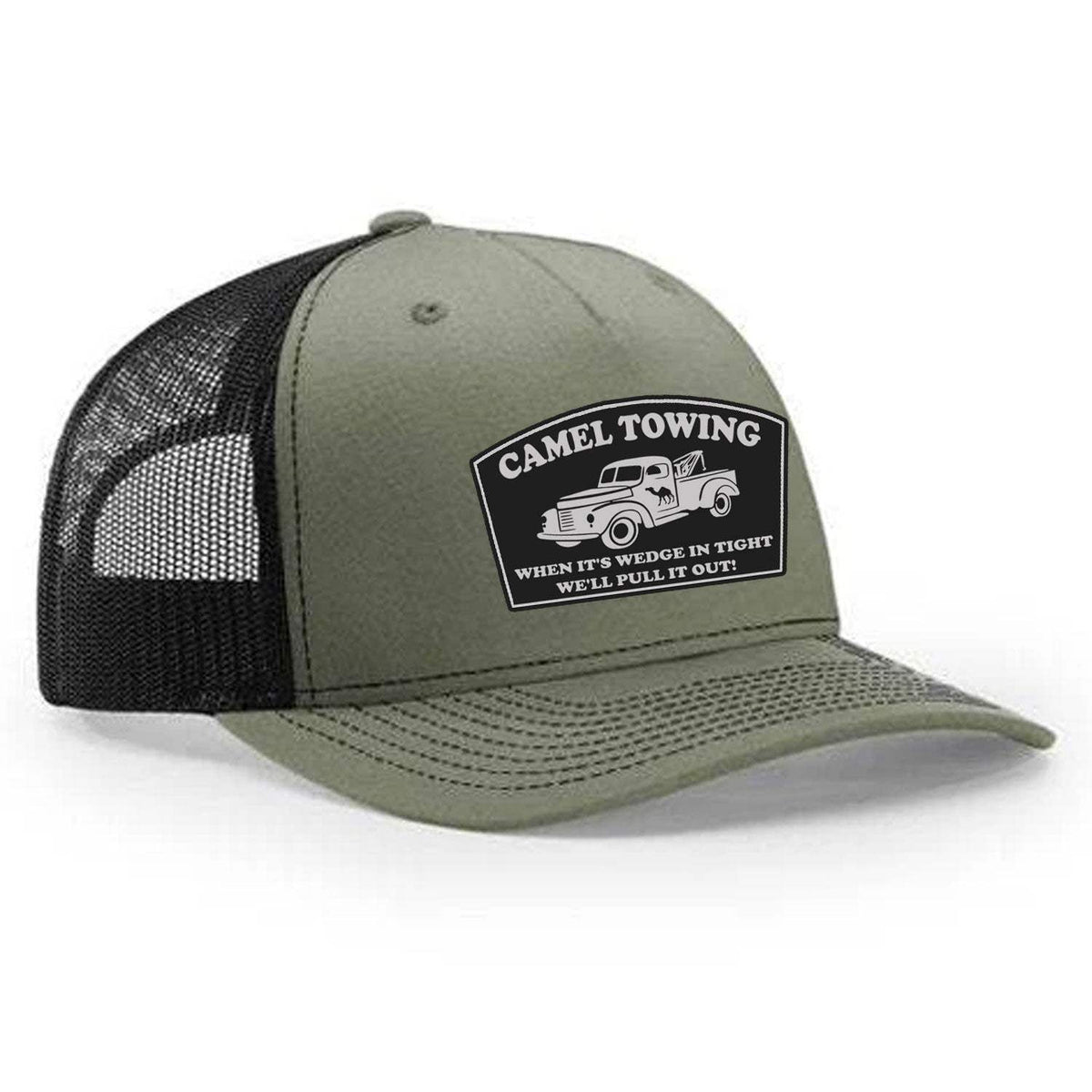 Camel Towing Classic Trucker Hat - Loden / Black