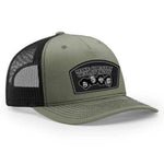 Make Country Outlaw Again Leather Patch Hat - Loden / Black