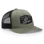 The Liquor Box Lounge Classic Trucker Hat - Loden / Black