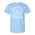 Amarillo By Morning Tee - Light Blue