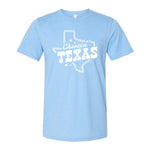 Choosin' Texas Tee - Light Blue