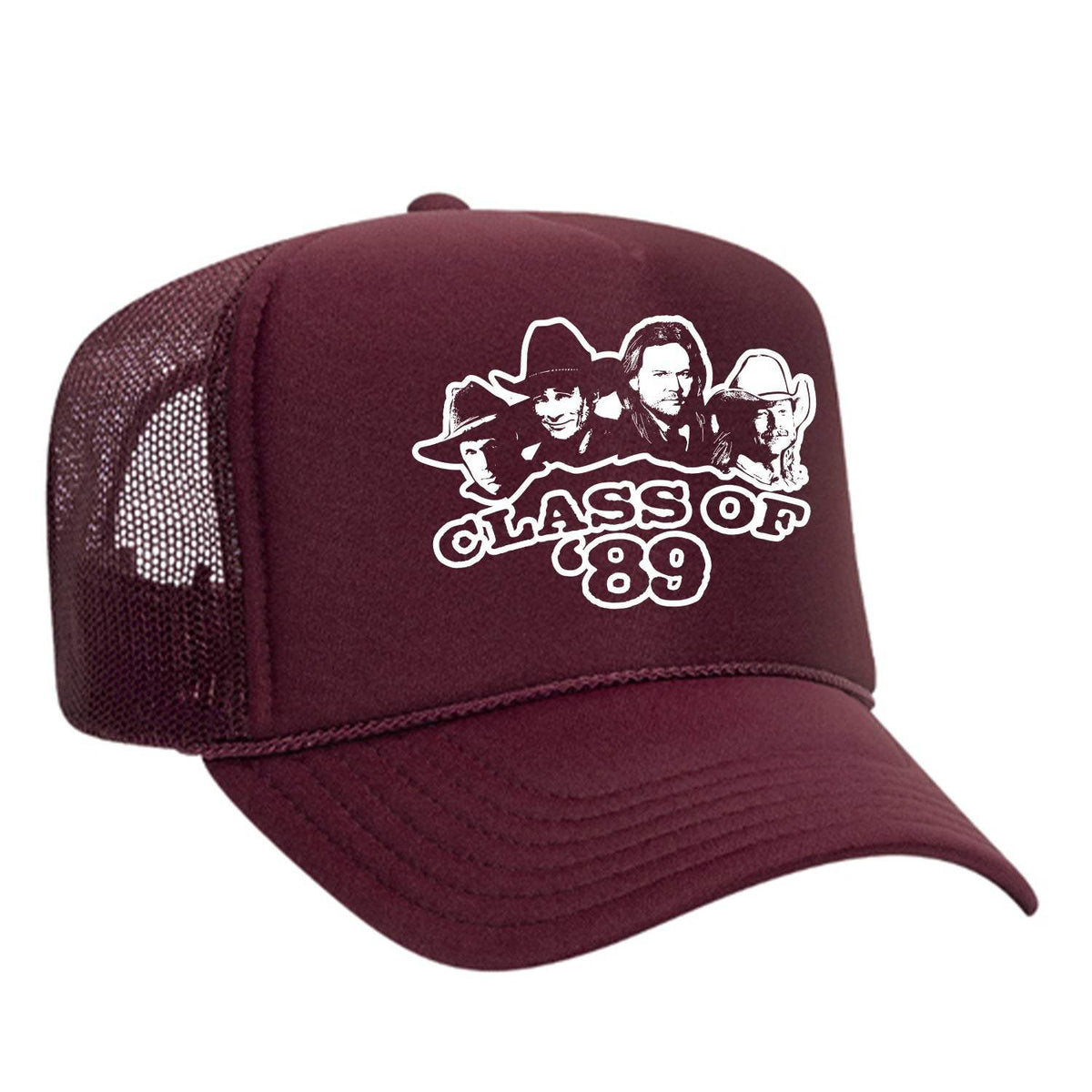 Class Of '89 Foam Trucker Hat - Maroon