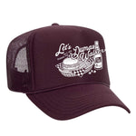 Dumas Walker Foam Trucker Hat - Maroon