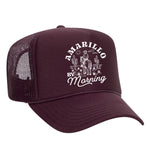 Amarillo By Morning Foam Trucker Hat - Maroon