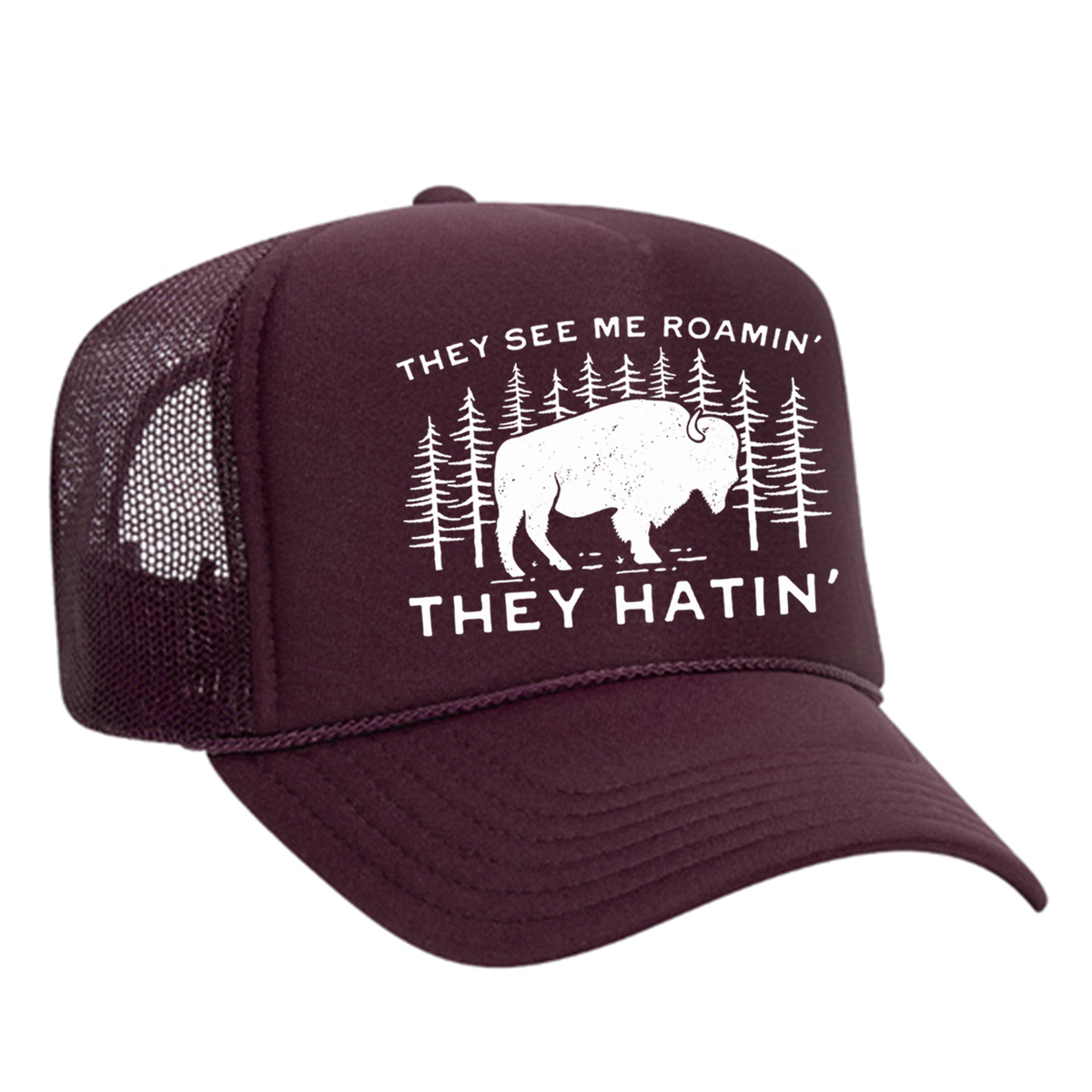 They See Me Roamin' Foam Trucker Hat
