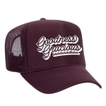 Goodness Gracious Foam Trucker Hat - Maroon