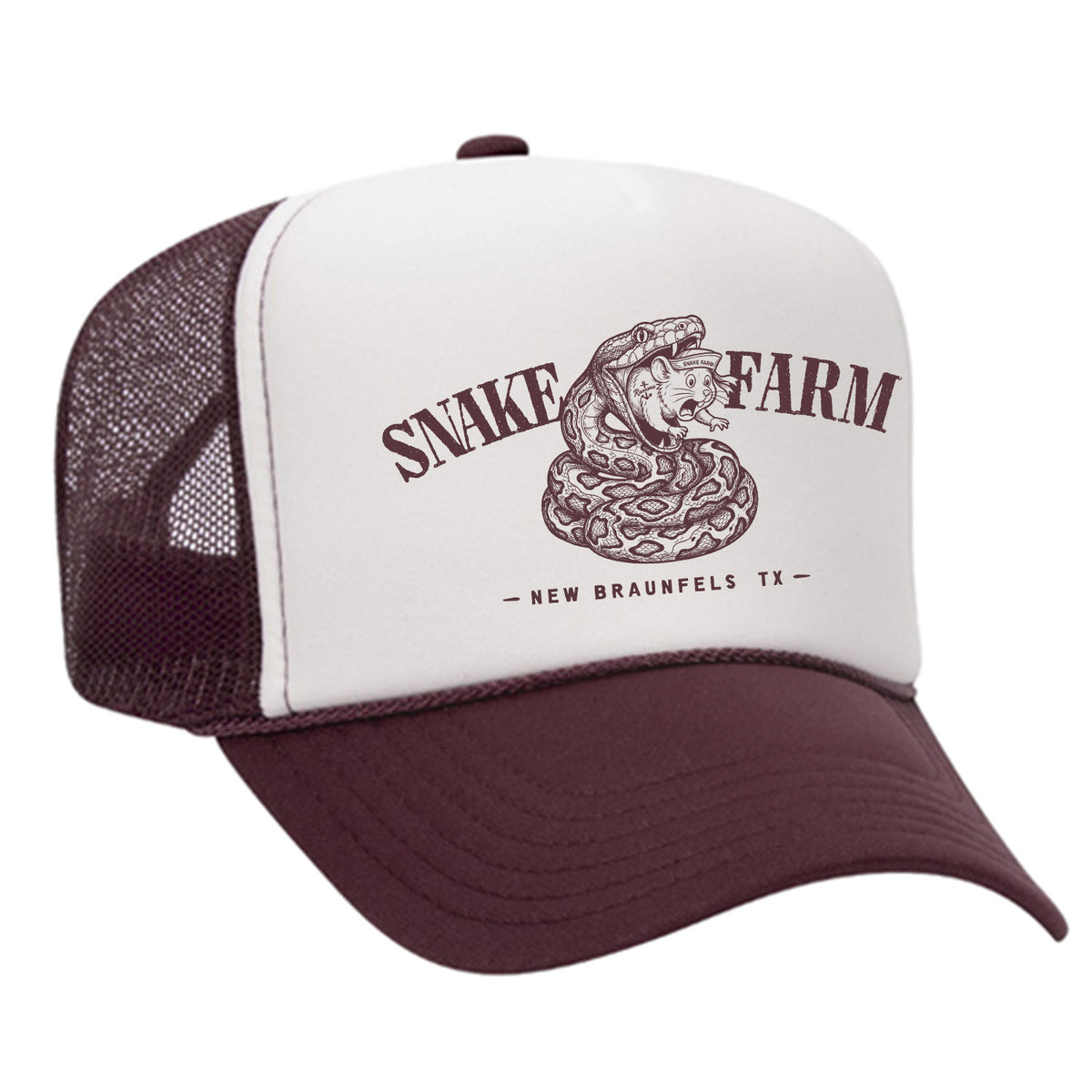Snake Farm Feeding Time Foam Trucker Hat