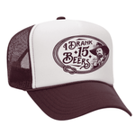 I Drank 15 Beers Foam Trucker Hat - Maroon / White