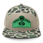 Snake Farm 7 Panel Hat