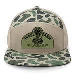 Snake Farm 7 Panel Hat