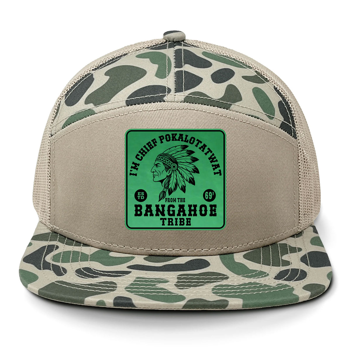 Chief Pokalotatwat 7 Panel Hat