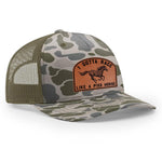 I Gotta Race Like A Piss Horse Classic Trucker Hat - Marsh