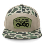 Make Country Outlaw Again 7 Panel Hat