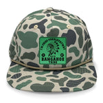 Chief Pokalotatwat Flat Bill Rope Leather Patch Hat - Marsh
