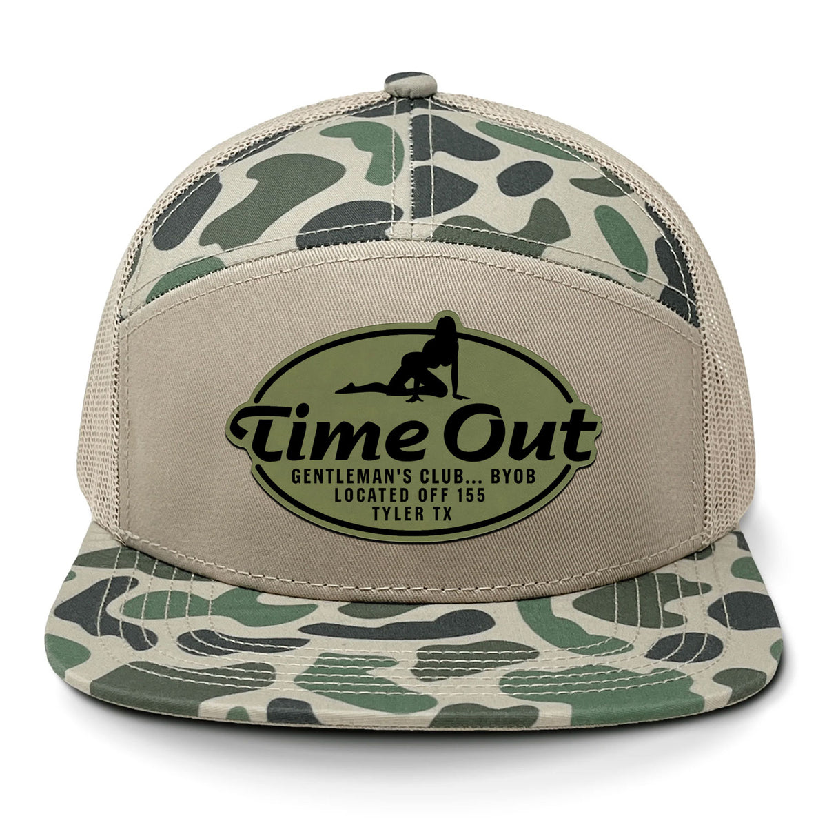 Time Out Gentleman's Club 7 Panel Hat