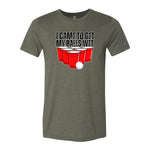 I Came Here To Get My Balls Wet Tee