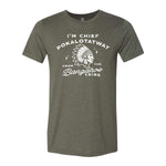 Chief Pokalotatwat Tee - Military Green