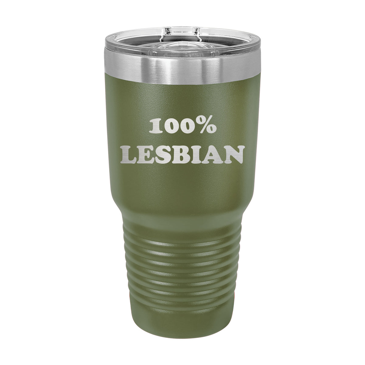 100% Lesbian 30oz Tumbler