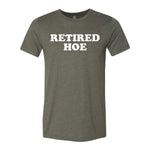 Retired Hoe Tee - Military Green