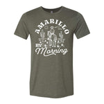 Amarillo By Morning Tee - Military Green