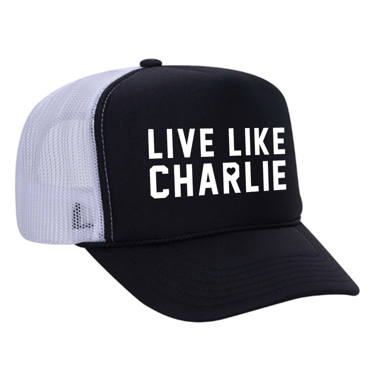 Live Like Charlie Foam Trucker Hat