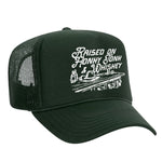 Raised On Honky Tonk & Whiskey Foam Trucker Hat