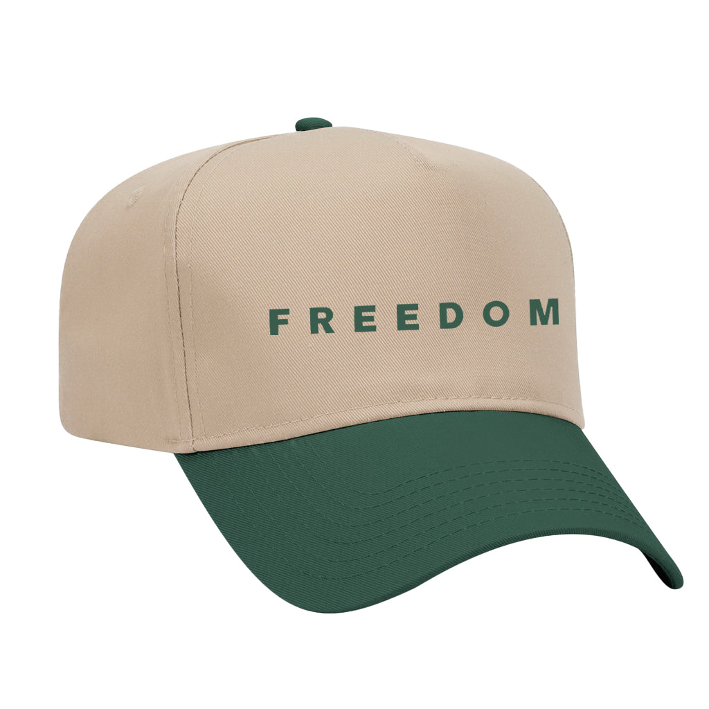 Freedom Two-Tone Embroidered Hat
