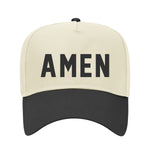 Amen Two-Tone Embroidered Hat