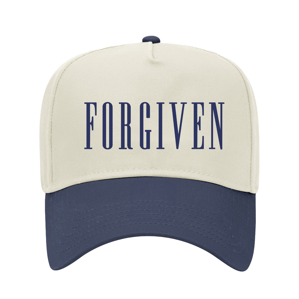 Forgiven Two-Tone Embroidered Hat