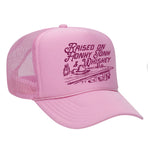 Raised On Honky Tonk & Whiskey Foam Trucker Hat