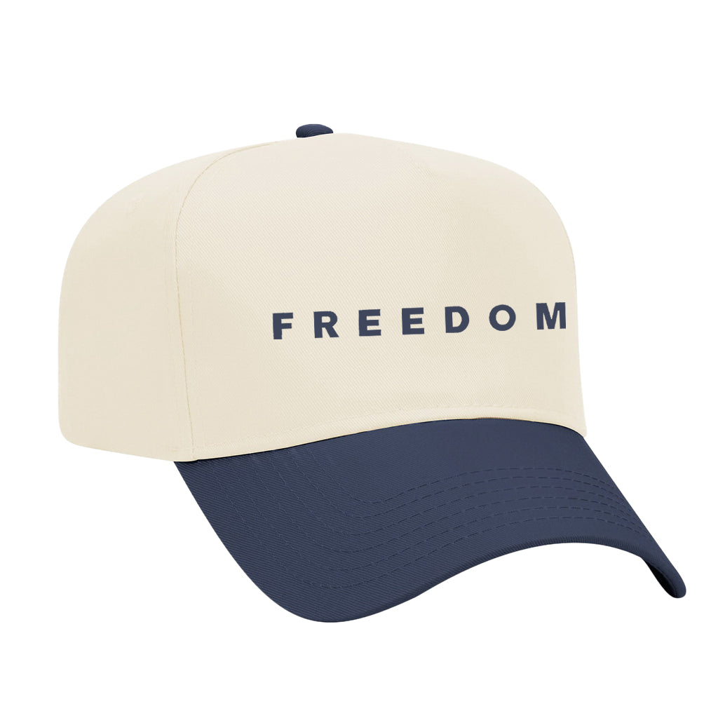 Freedom Two-Tone Embroidered Hat