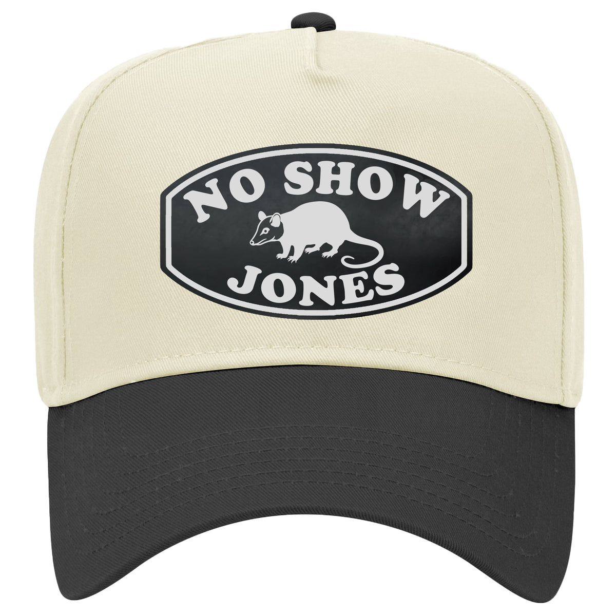 No Show Jones Leather Patch Hat