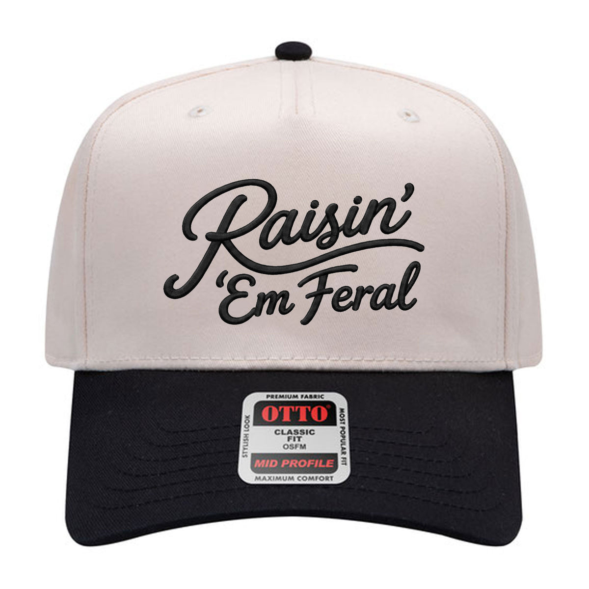 Raisin' 'Em Feral Embroidered Hat