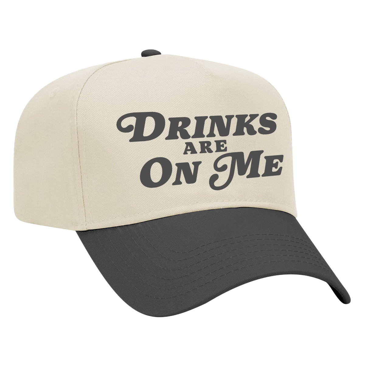 Drinks Are On Me Embroidered Hat