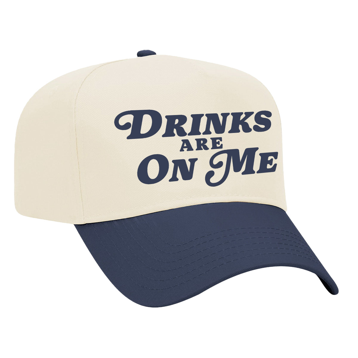 Drinks Are On Me Embroidered Hat