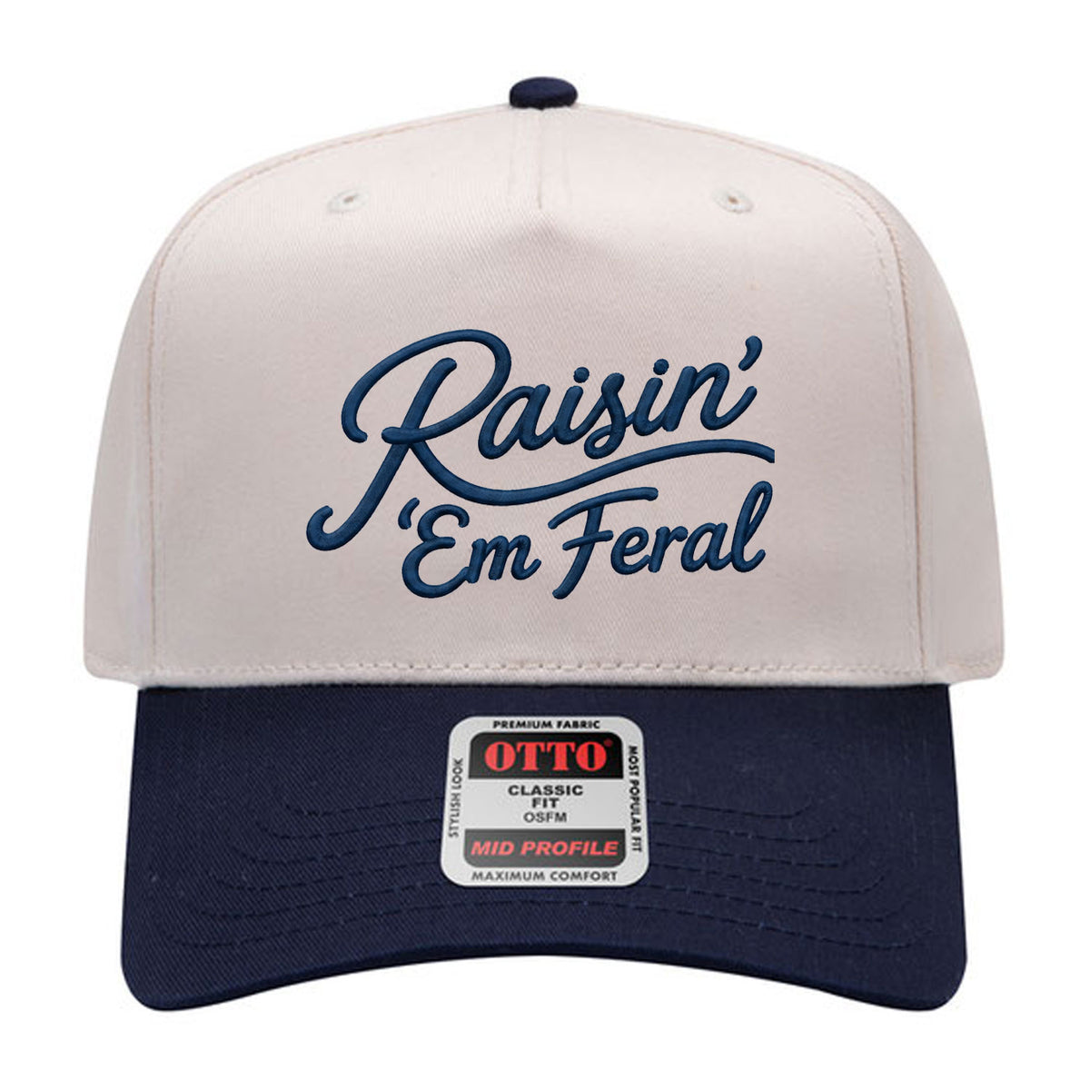 Raisin' 'Em Feral Embroidered Hat