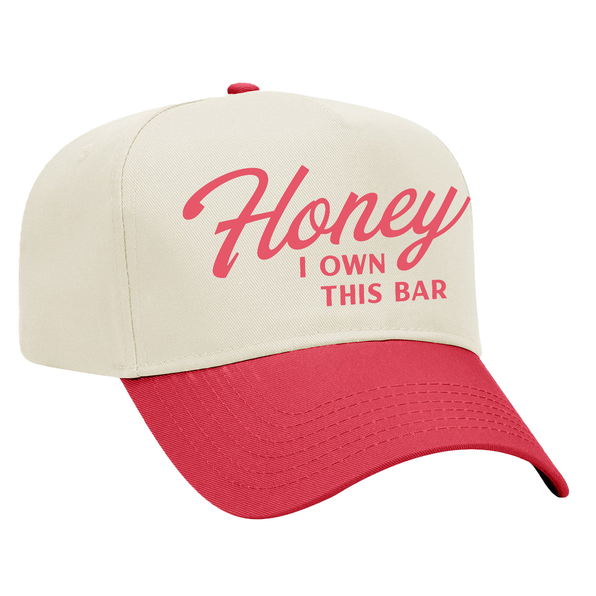 Honey I Own This Bar Embroidered Hat