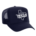 Choosin' Texas Foam Trucker Hat - Navy
