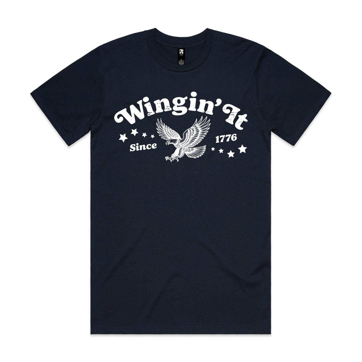 Wingin' It Premium Tee - Navy