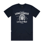 Chief Longtongue Premium Tee - Navy