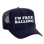 Free Balling Foam Trucker Hat - Navy